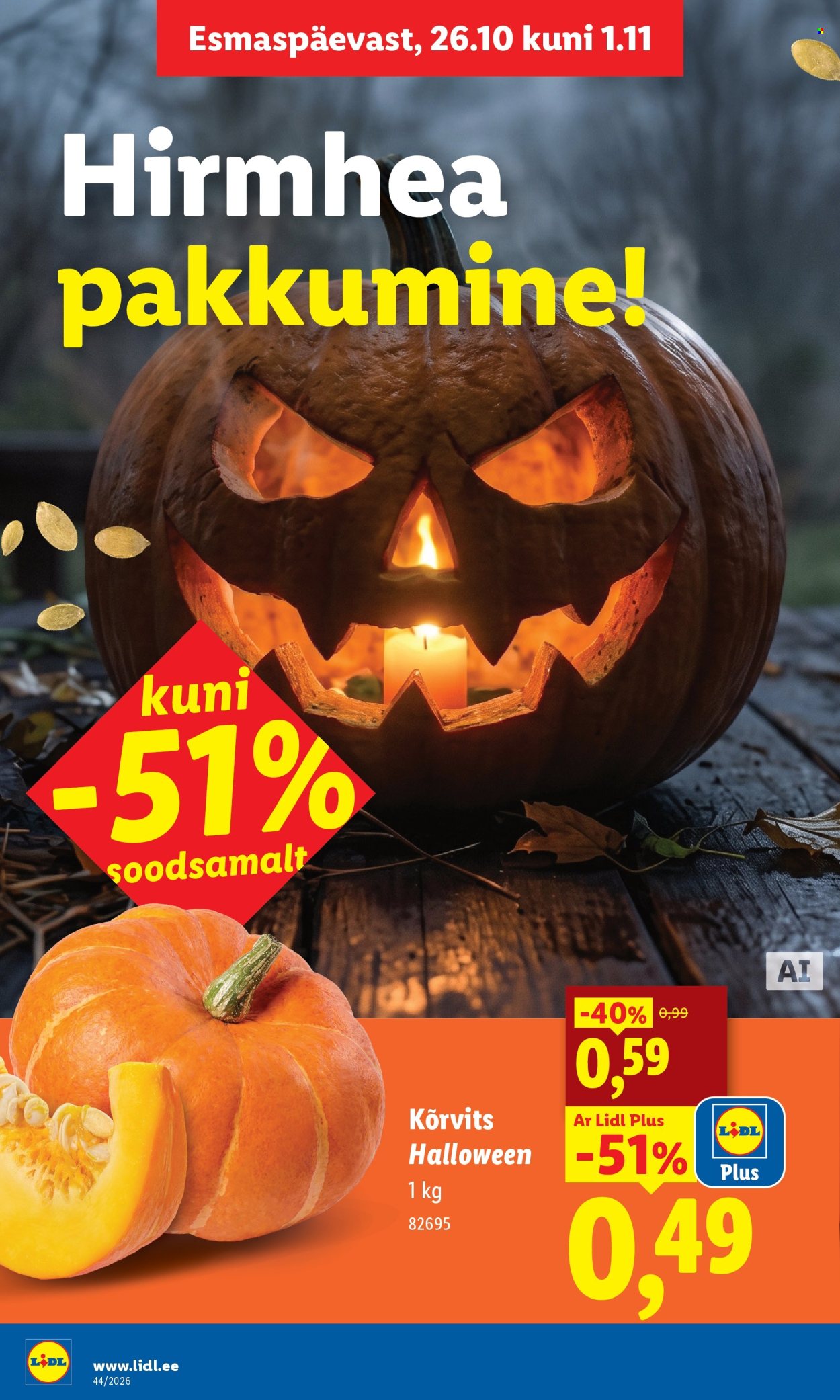 Lidl kliendileht - 26.10.2026 - 01.11.2026. Lehekülg 10