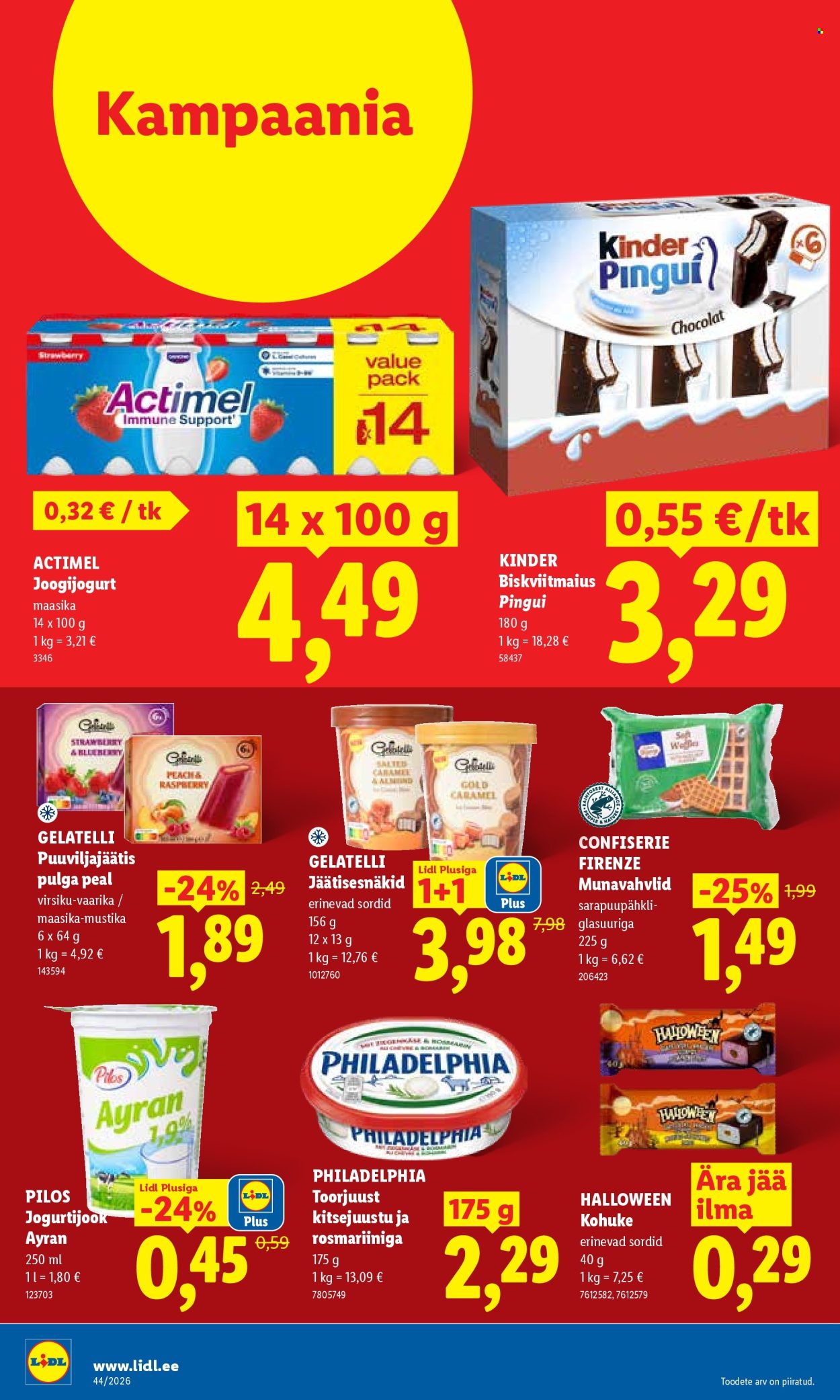 Lidl kliendileht - 26.10.2026 - 01.11.2026. Lehekülg 14
