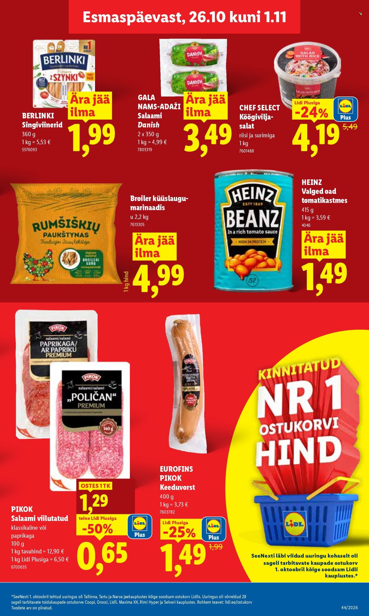 Lidl kliendileht - 26.10.2026 - 01.11.2026. Lehekülg 15