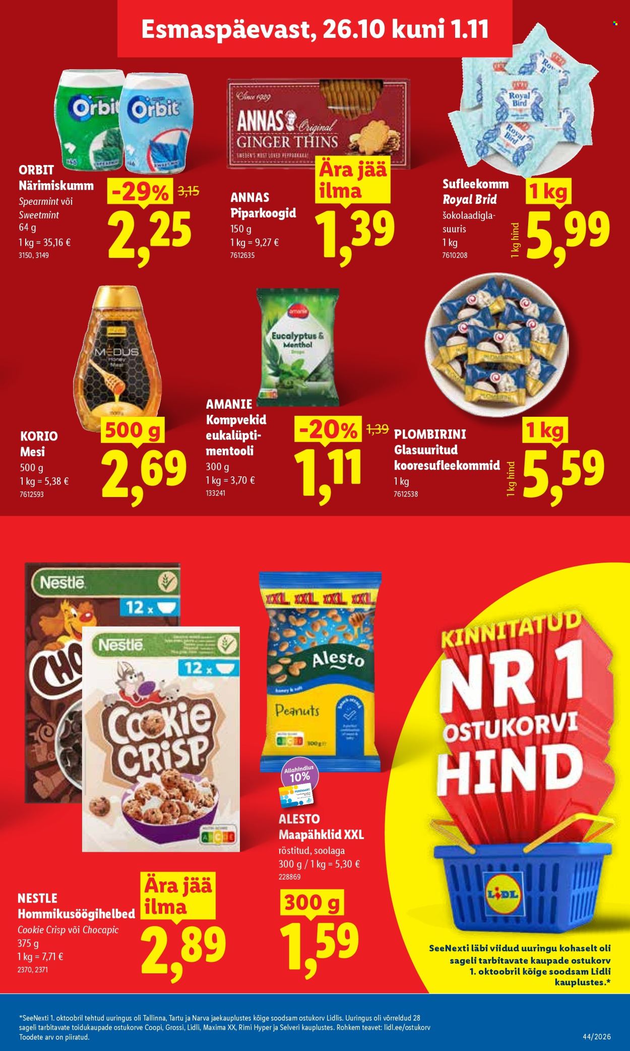 Lidl kliendileht - 26.10.2026 - 01.11.2026. Lehekülg 17