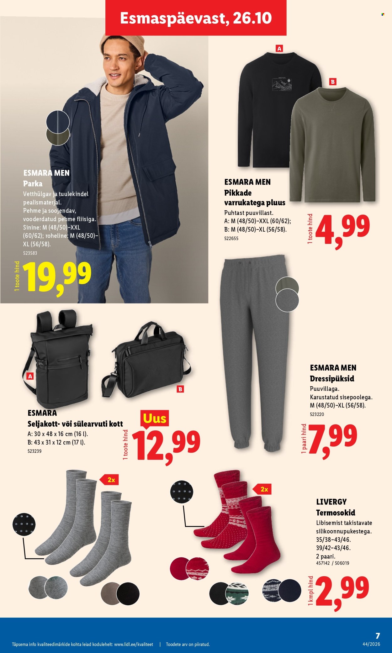 Lidl kliendileht - 26.10.2026 - 01.11.2026. Lehekülg 7