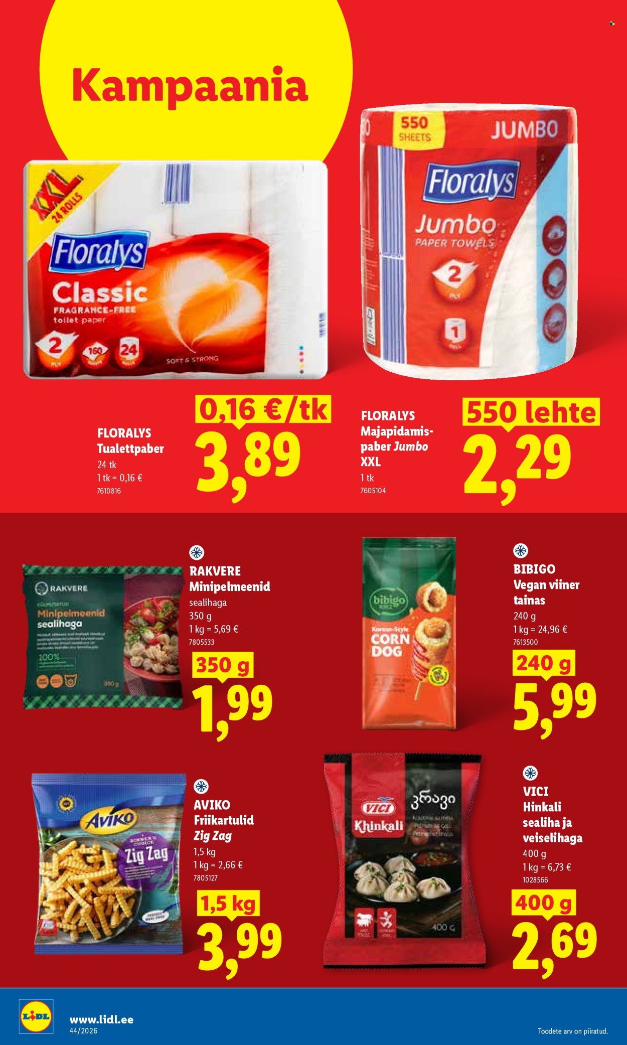 Lidl kliendileht - 26.10.2026 - 01.11.2026. Lehekülg 18