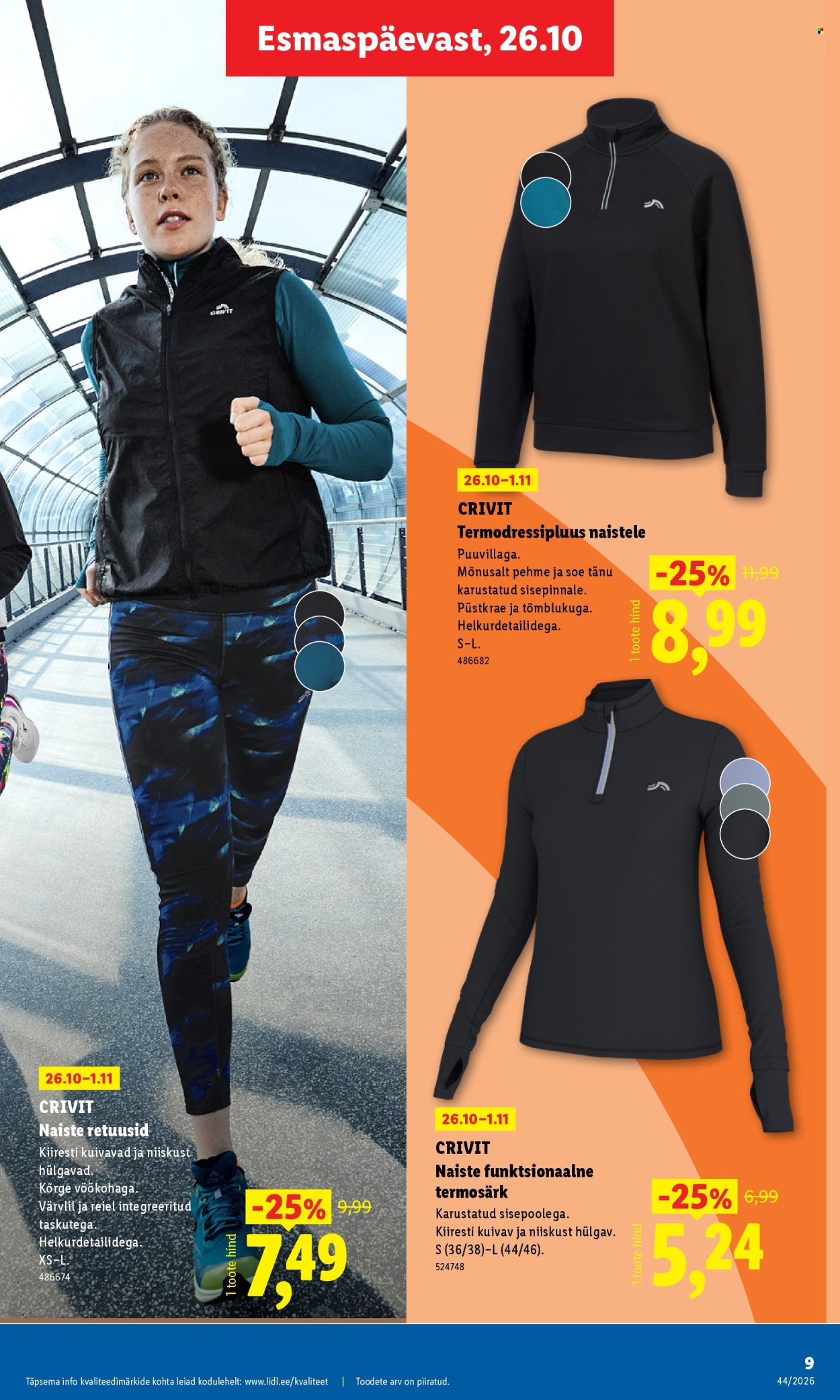 Lidl kliendileht - 26.10.2026 - 01.11.2026. Lehekülg 9