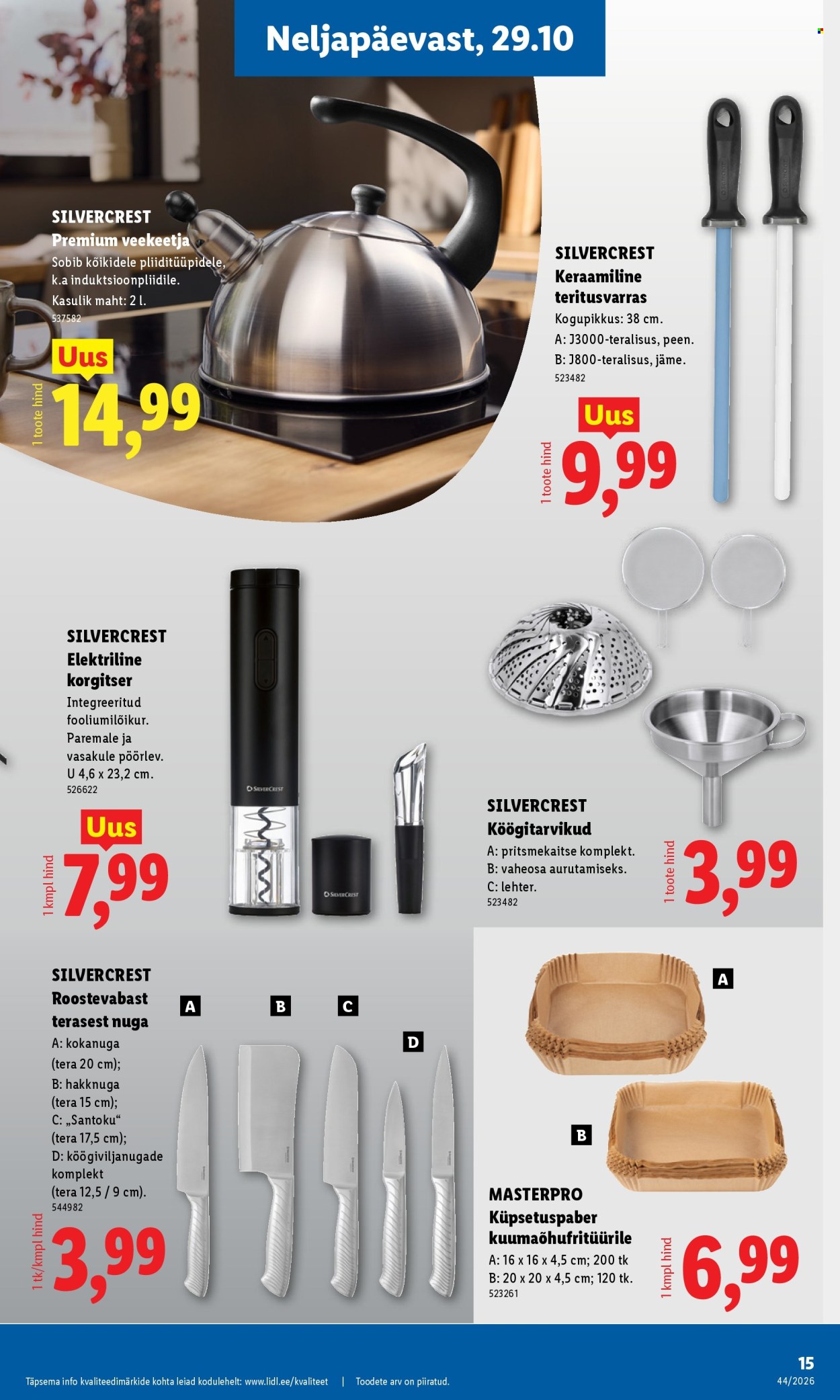 Lidl kliendileht - 26.10.2026 - 01.11.2026. Lehekülg 15