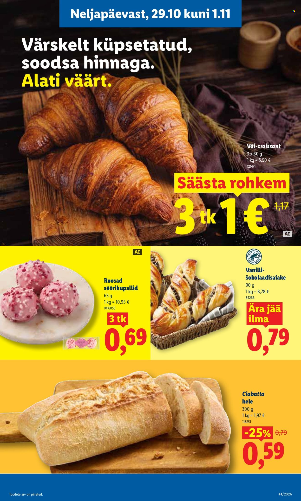 Lidl kliendileht - 26.10.2026 - 01.11.2026. Lehekülg 35