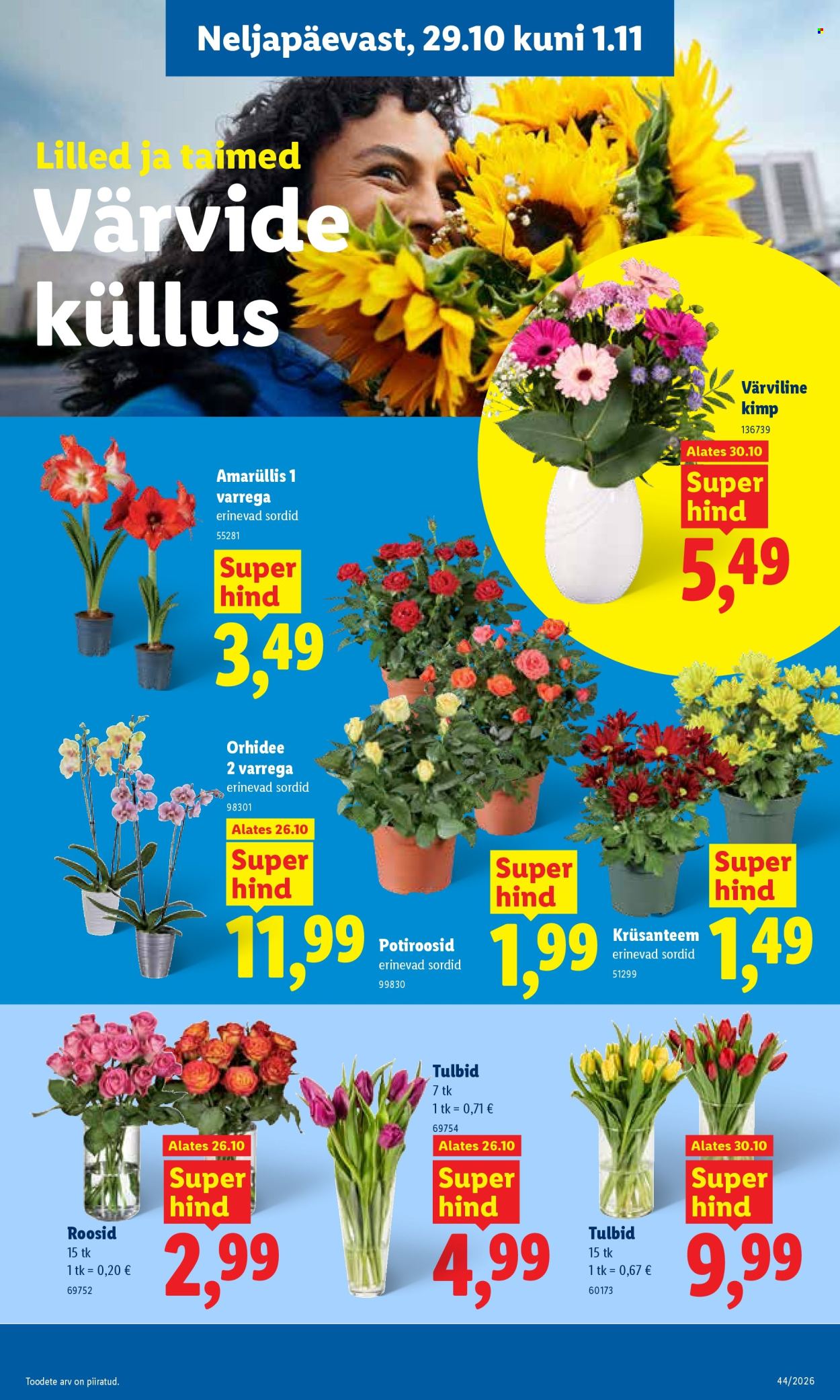 Lidl kliendileht - 26.10.2026 - 01.11.2026. Lehekülg 37