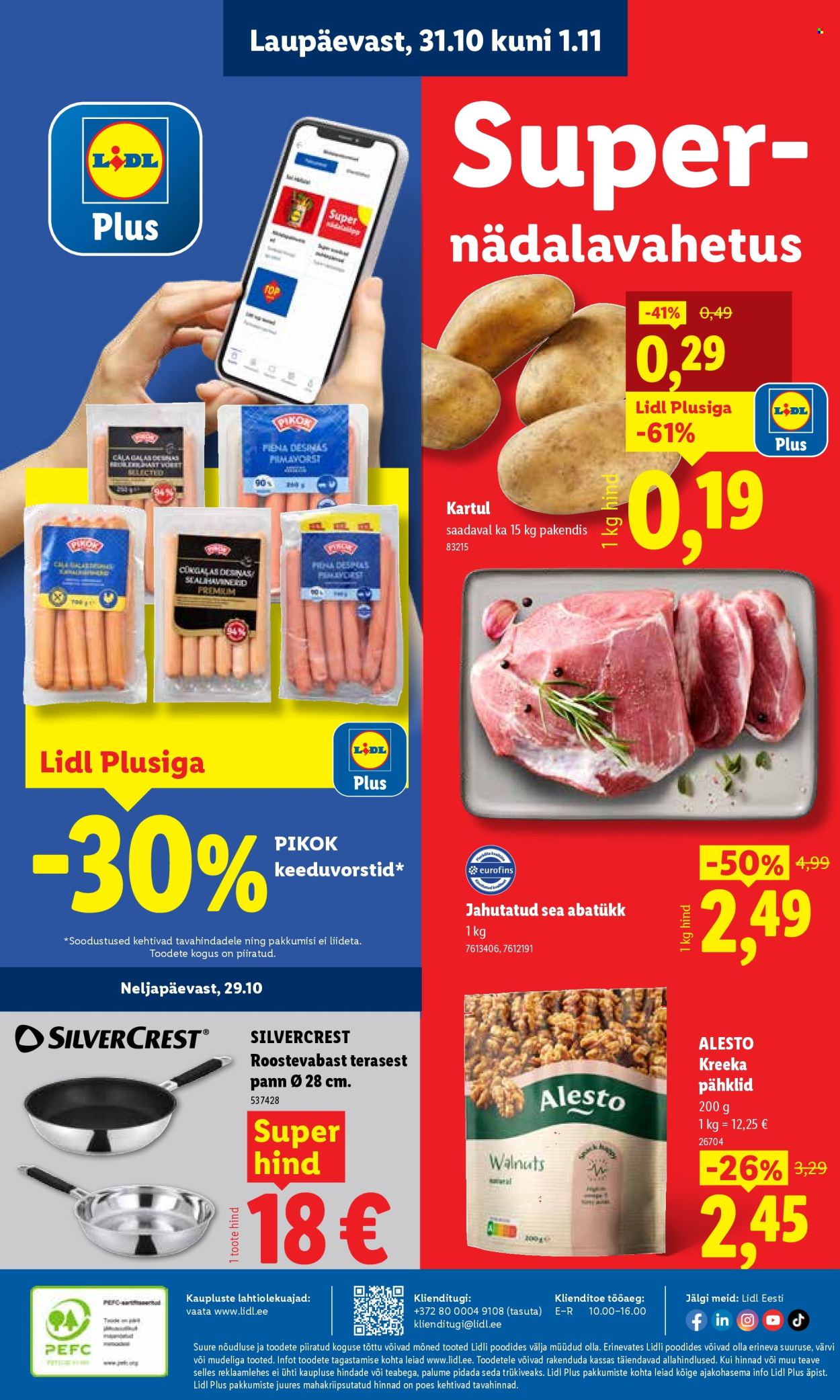 Lidl kliendileht - 26.10.2026 - 01.11.2026. Lehekülg 40
