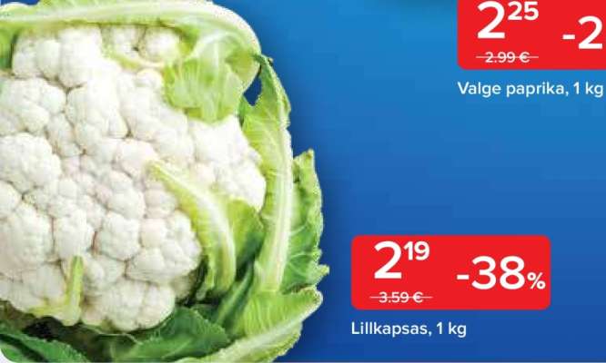 Lillkapsas, 1 kg